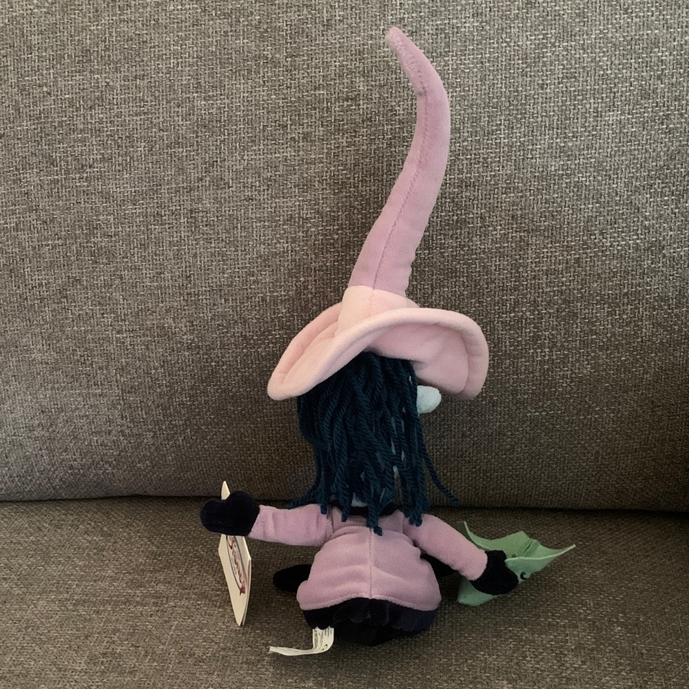 Disney Store Bean Bag Shock Plush Nightmare Before Christmas Toy with Tag 8” - Picture 5 of 6